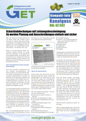 GET Kompaktinfo 71. Bitte klicken Sie auf das Vorschaubild, um das entsprechende PDF-Dokument in einem separaten Fenster zu öffnen.