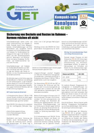 GET Kompaktinfo 81. Bitte klicken Sie auf das Vorschaubild, um das entsprechende PDF-Dokument in einem separaten Fenster zu öffnen.