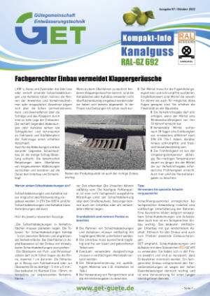 GET Kompaktinfo 87. Bitte klicken Sie auf das Vorschaubild, um das entsprechende PDF-Dokument in einem separaten Fenster zu öffnen.