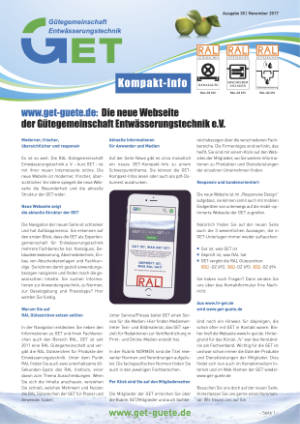 GET Kompaktinfo 30. Bitte klicken Sie auf das Vorschaubild, um das entsprechende PDF-Dokument in einem separaten Fenster zu öffnen.