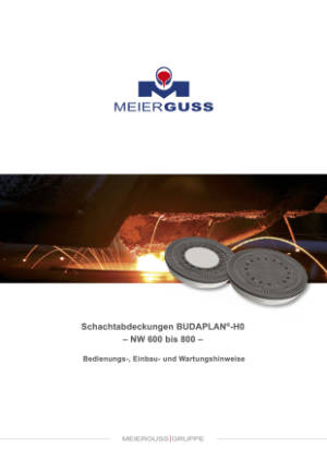Bedienungs-, Einbau- und Wartungshinweise. Schachtabdeckungen BUDAPLAN®-HO NW 600 bis 800. Bitte klicken Sie auf das Vorschaubild, um das entsprechende PDF-Dokument in einem separaten Fenster zu öffnen.