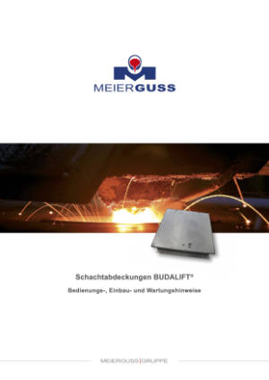 Bedienungs-, Einbau- und Wartungshinweise. Schachtabdeckungen BUDALIFT®. Bitte klicken Sie auf das Vorschaubild, um das entsprechende PDF-Dokument in einem separaten Fenster zu öffnen.